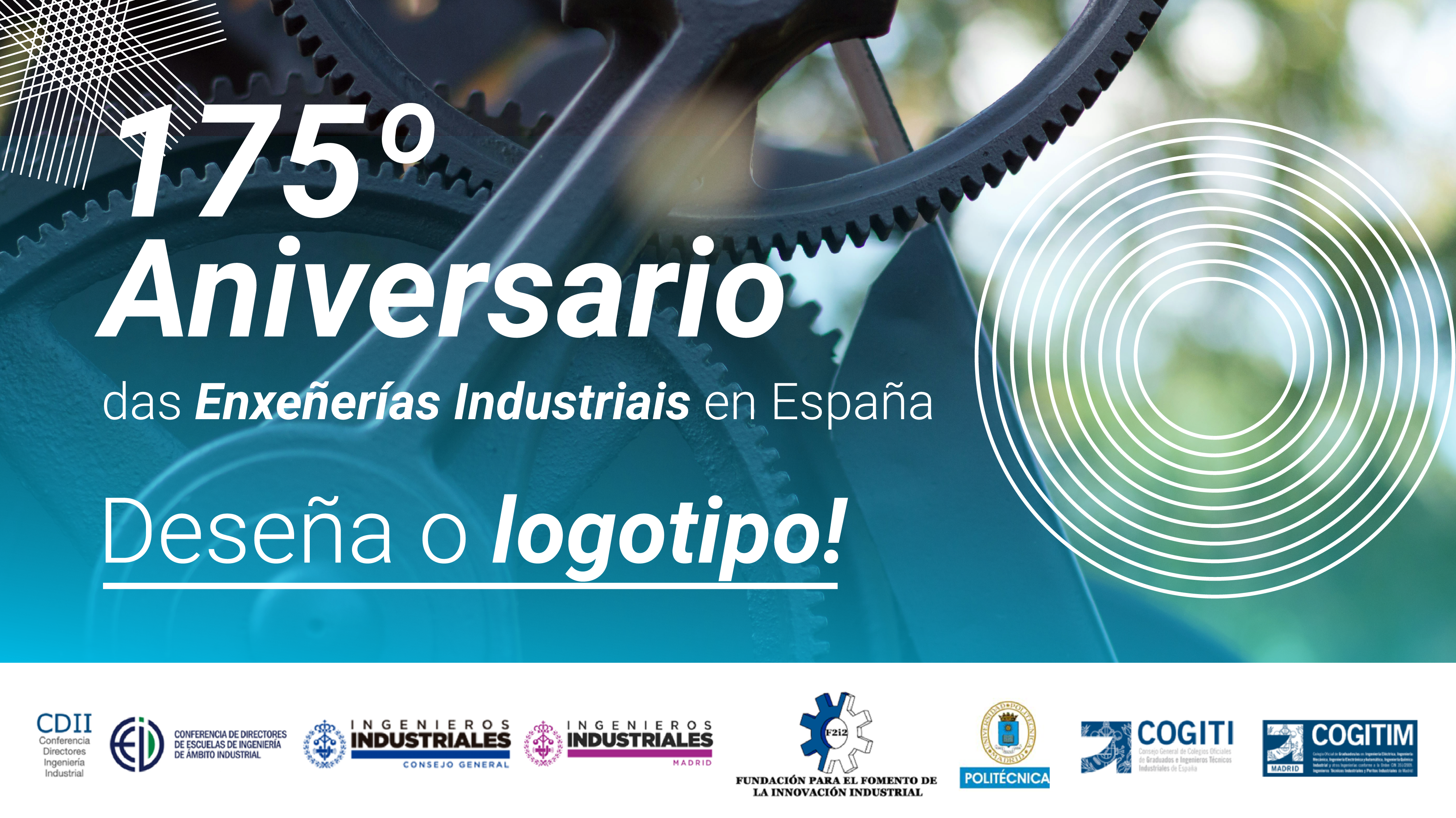 Logo 125 aniversario enxeñerías industriais